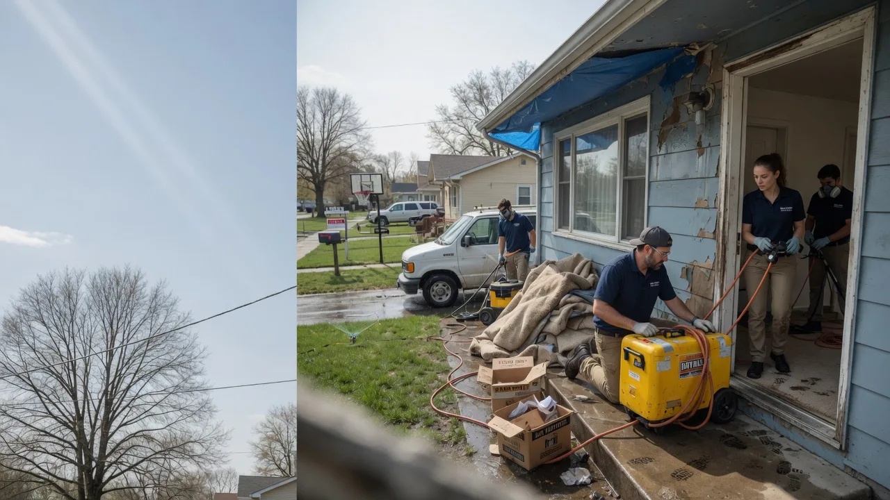 Basement Flood Cleanup in Dover, KY near me